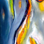 Das Gemälde "eva" von Hans-Georg Mayer in Öl gemalt.