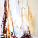 Gemälde "reflection" des Künstlers Hans-Georg Mayer mit Mischtechnik gemalt.